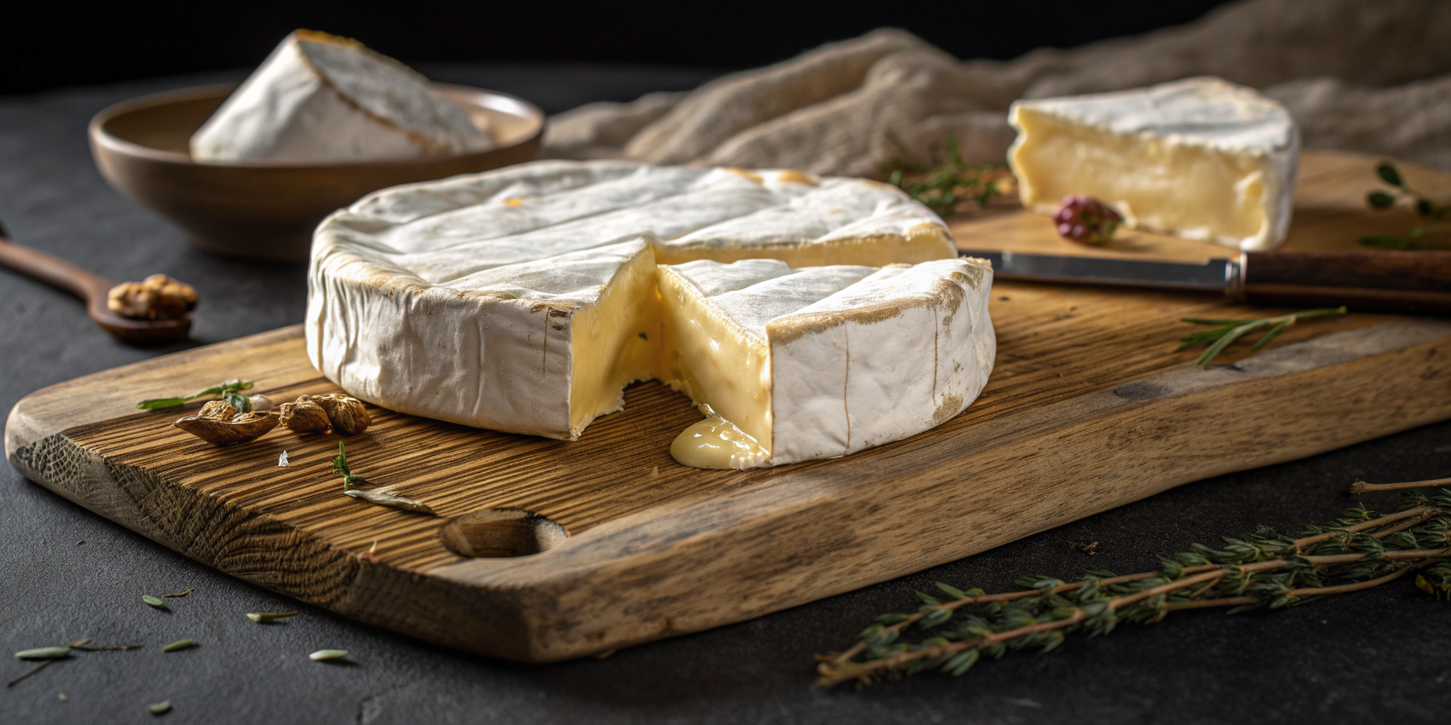 Camembert de Normandie AOP, fromage à pâte molle et croûte fleurie